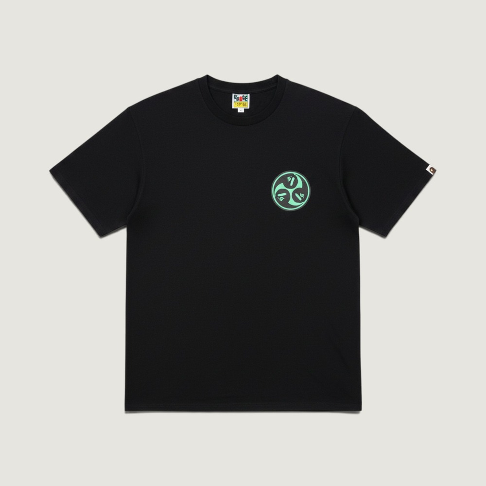 A Bathing Ape T-Shirt Tomoe Graphic Black 2XL